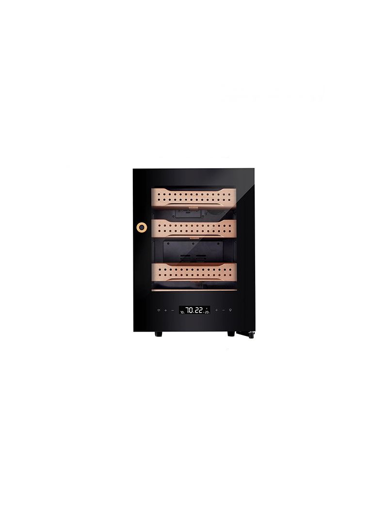 Afidano B1 - 400-Count Cigar Humidor Cabinet Exterior in Steel