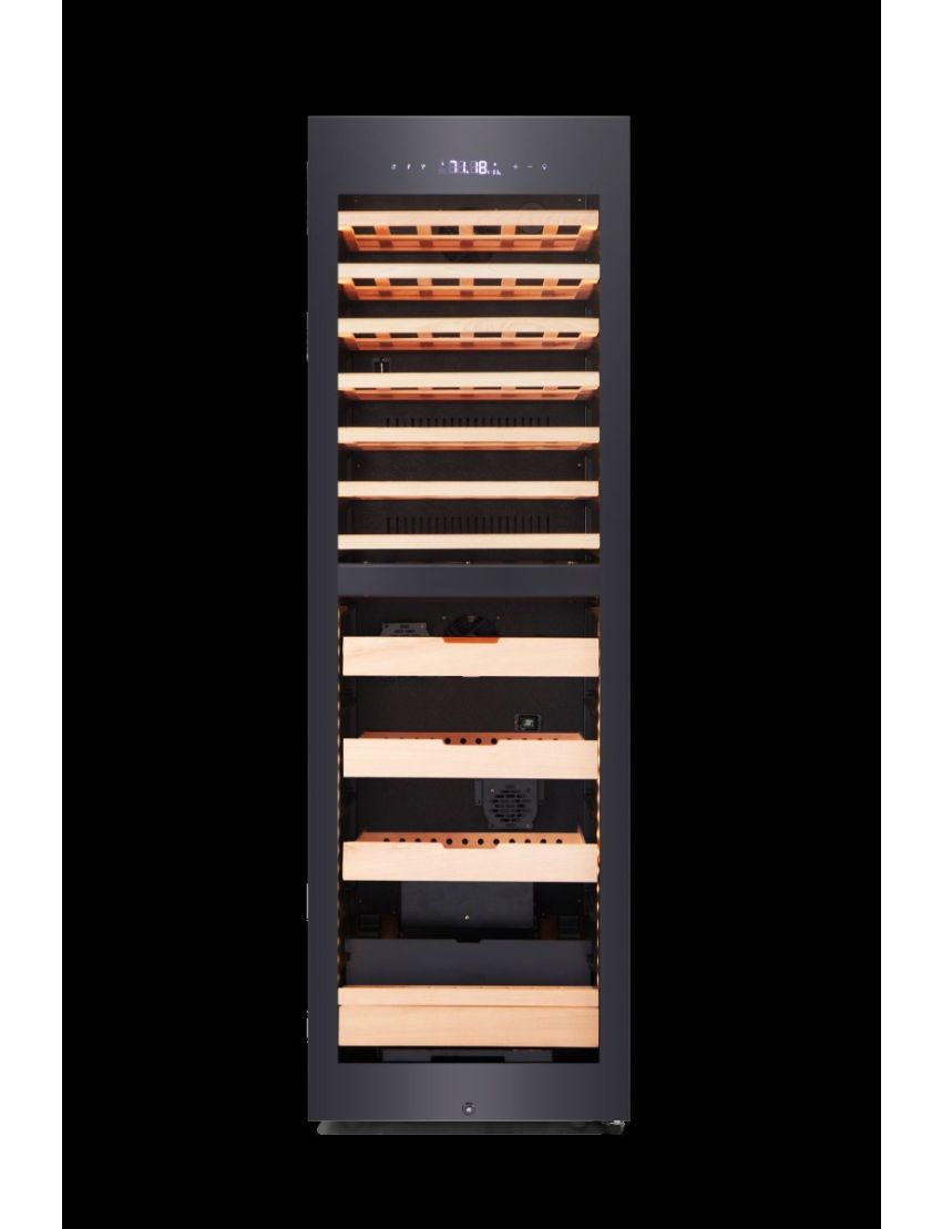 CWC-268C2 - 42 Bottle & 1250 Cigar Dual Zone Combo Cabinet