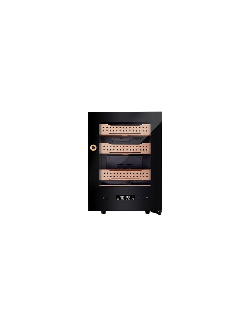 Afidano B1 - 400-Count Cigar Humidor Cabinet Exterior in Steel